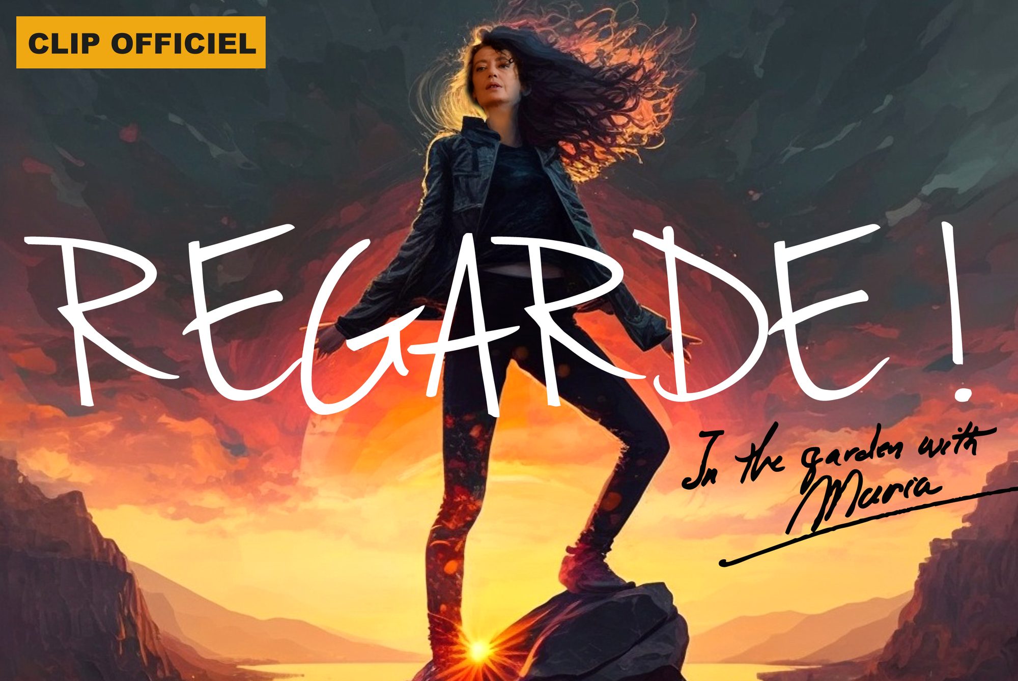 Extrait du clip officiel Regarde de In The Garden With Maria